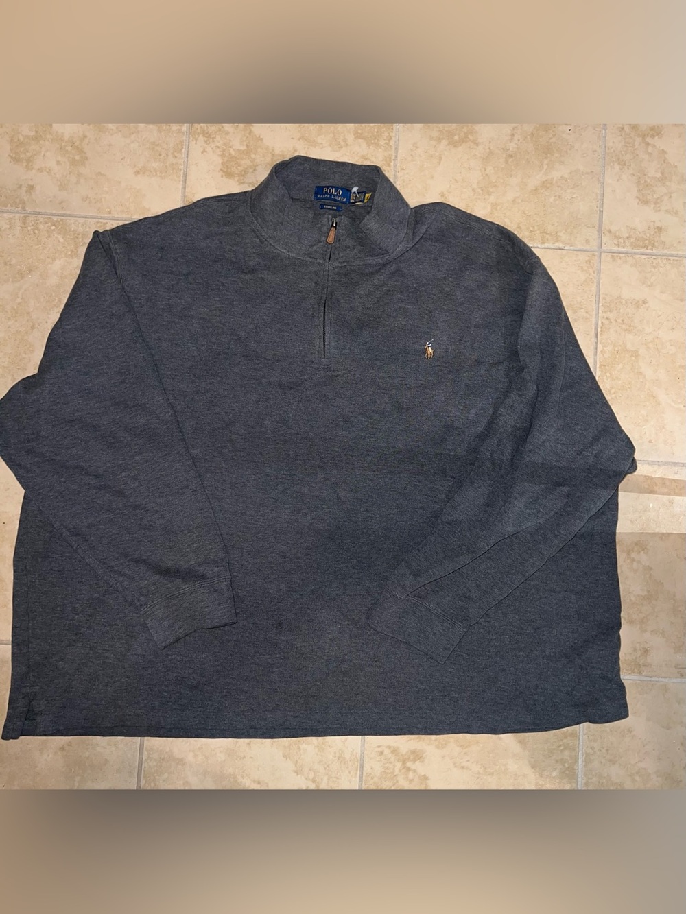 Polo by Ralph Lauren Estate-rib Quarter-zip Pullover Big & Tall